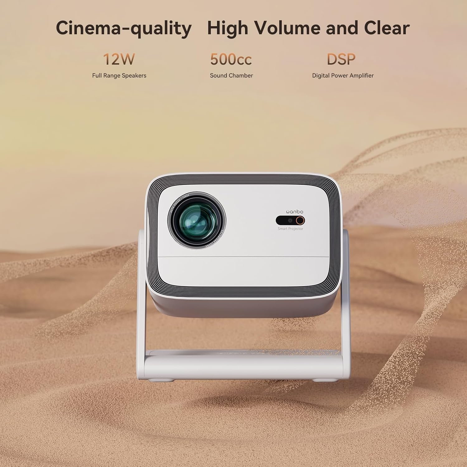  WANBO Vali 1 -  Native 1080P Fully Automatic Smart Home Projector